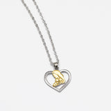 Mom's Embrace Zircon Necklace for Mother's Day Gift