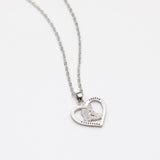 Mom's Embrace Zircon Necklace for Mother's Day Gift