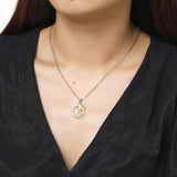 Mom's Embrace Zircon Necklace for Mother's Day Gift