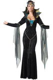 Black Womens Deluxe Evil Queen Halloween Costume