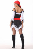 Sexy Ladies Black Halloween Pirate Costume