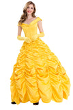 Sexy Beauty And The Beast Princess Belle Off Shoulder Costumes