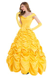Sexy Beauty And The Beast Princess Belle Off Shoulder Costumes