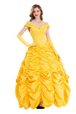Sexy Beauty And The Beast Princess Belle Off Shoulder Costumes
