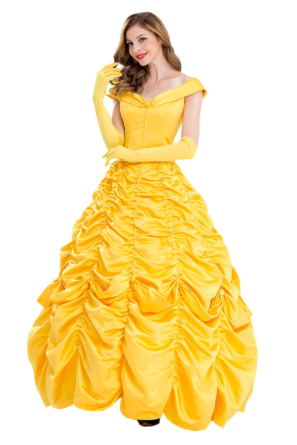 Sexy Beauty And The Beast Princess Belle Off Shoulder Costumes