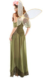 Sexy Rose Fairy Princess Halloween Costumes With Wings