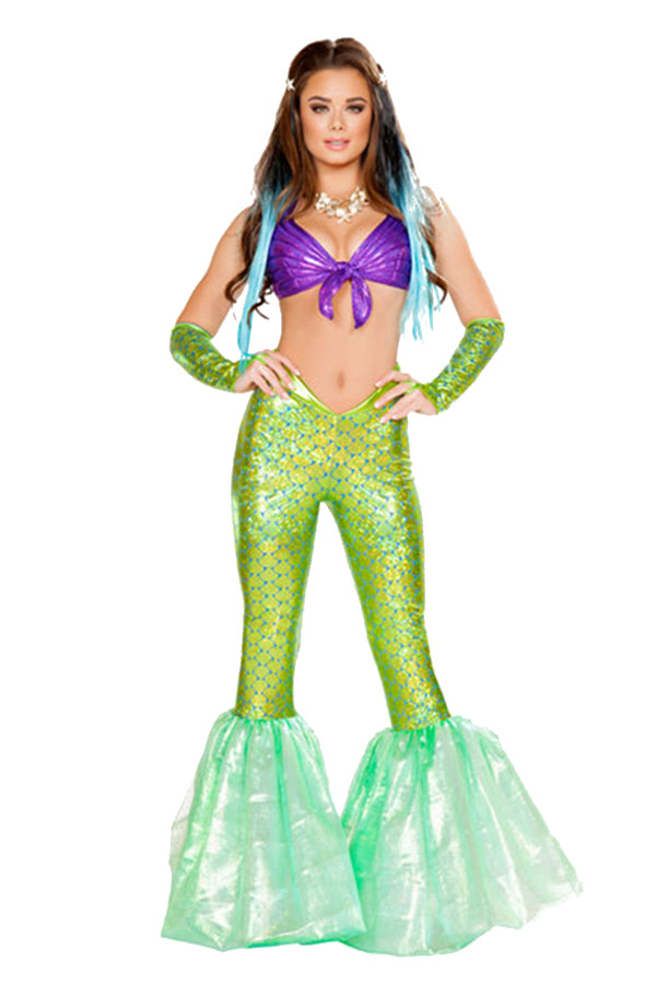 Sexy Poseidon'S Daughter Mermaid Pants Halloween Costumes