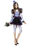 Women's Broken Doll Costume Halloween Costume Blue