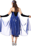 Women's Seductive Sorceress Halloween Costume Purple