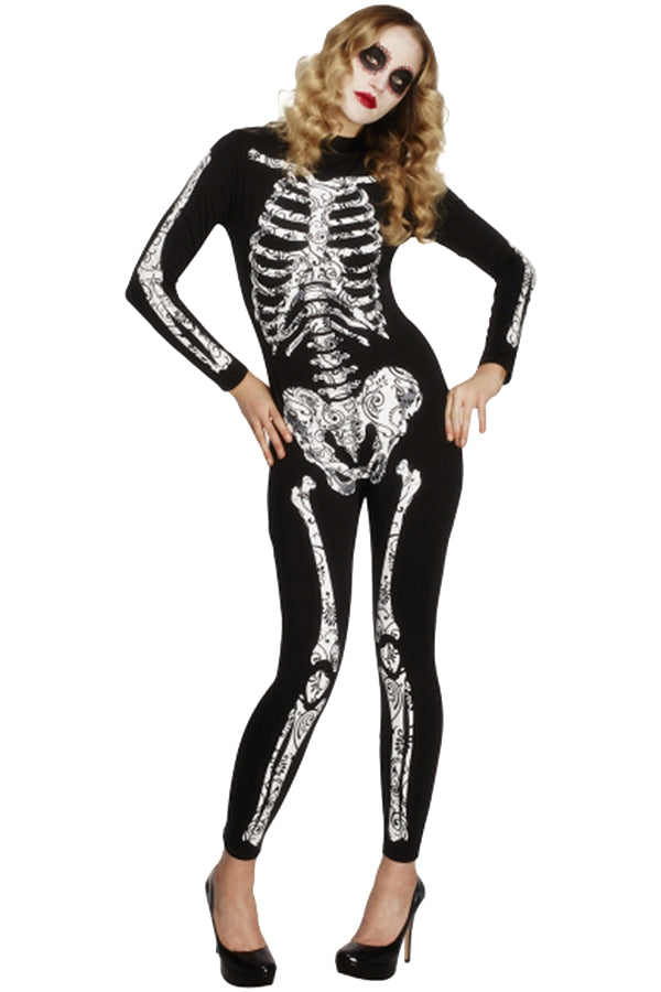 Halloween Skeleton Costume For Women