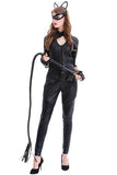 Sexy The Dark Knight Rises Adult Halloween Catwoman Costume Black