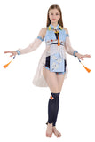 Sexy Anime Luo Tianyi Adult Halloween Japanese Costume Light Blue