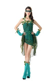 Forest Nymph Poison Ivy Fair Halloween Costume Green