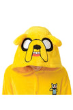 Cute Flannel Pajamas Halloween Jake Dog Jumpsuit Costume Yellow