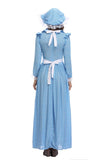 Adult Blue Village Maid Halloween Costume