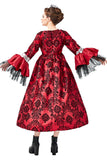 Vintage Royal Queen Halloween Dress Costume