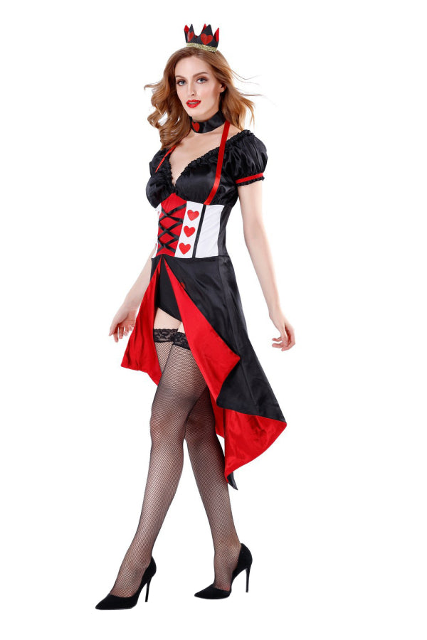 Sexy Queen Of Hearts Poker Costume