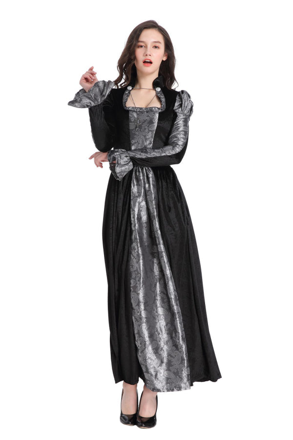 Gothic Evil Queen Costume For Adult