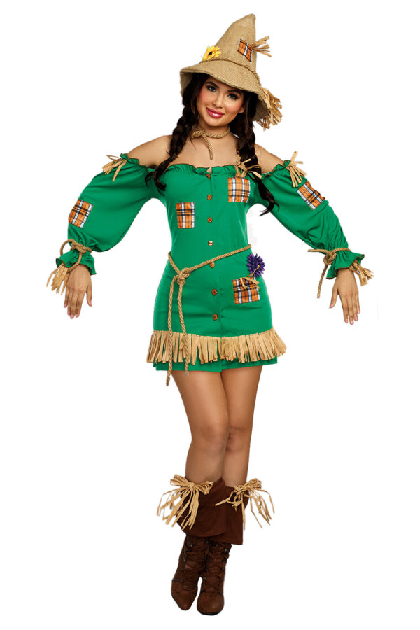 The Wizard Of Oz Cute Scarecrow Costume For Adult