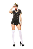 Sexy Pilot Captain Halloween Costume For Women