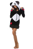 Womens Cute Panda Costume