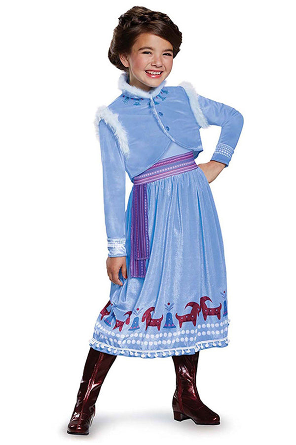 Girls Frozen Anna Halloween Costume