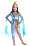 Halloween Girls Egyptian Queen Cleopatra Costume