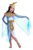 Halloween Girls Egyptian Queen Cleopatra Costume