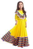 Kids Mexican Traditional Dress Costume