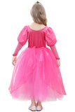Halloween Kids Peach Princess Dress