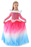 Girls Princess Aurora Halloween Costume