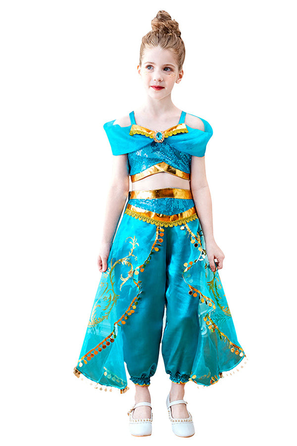 Kids Aladdin Princess Jasmine Costume