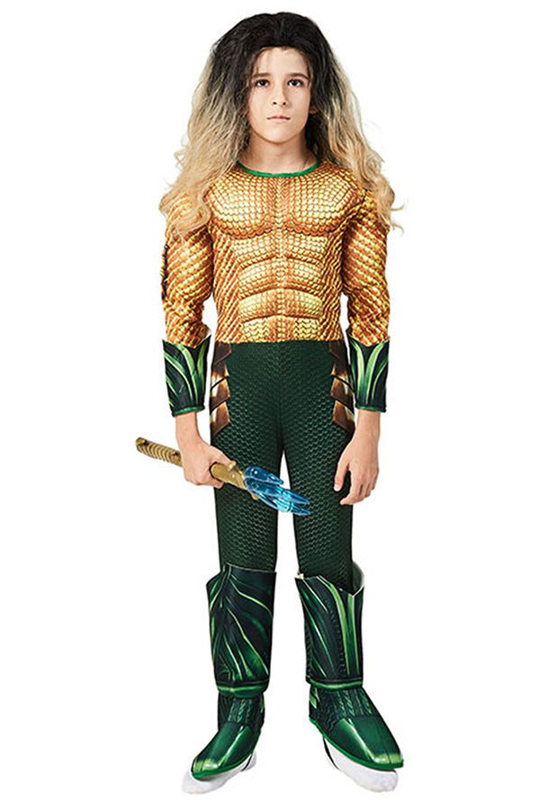 Boys Deluxe Aquaman Halloween Costume