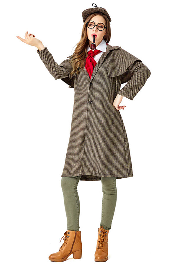 Adult Sherlock Holmes Halloween Costume