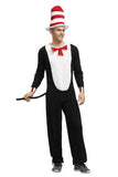 Halloween Mens Cat In The Hat Costume