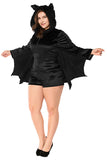 Halloween Plus Size Womens Bat Costume
