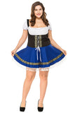 Plus Size Womens Oktoberfest Beer Girl Costume