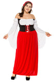 Womens Plus Size Beer Garden Girl Costume