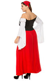 Womens Plus Size Beer Garden Girl Costume
