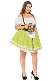 Plus Size Womens German Beer Girl Costume