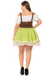 Plus Size Womens German Beer Girl Costume