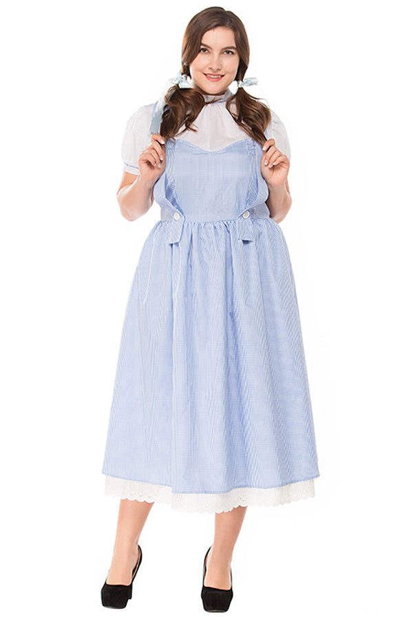 Plus Size Wizard Of Oz Dorothy Princess Costume