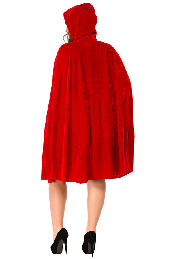 Womens Plus Size Little Red Riding Hood Costume