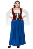Womens Plus Size Pirate Halloween Costume