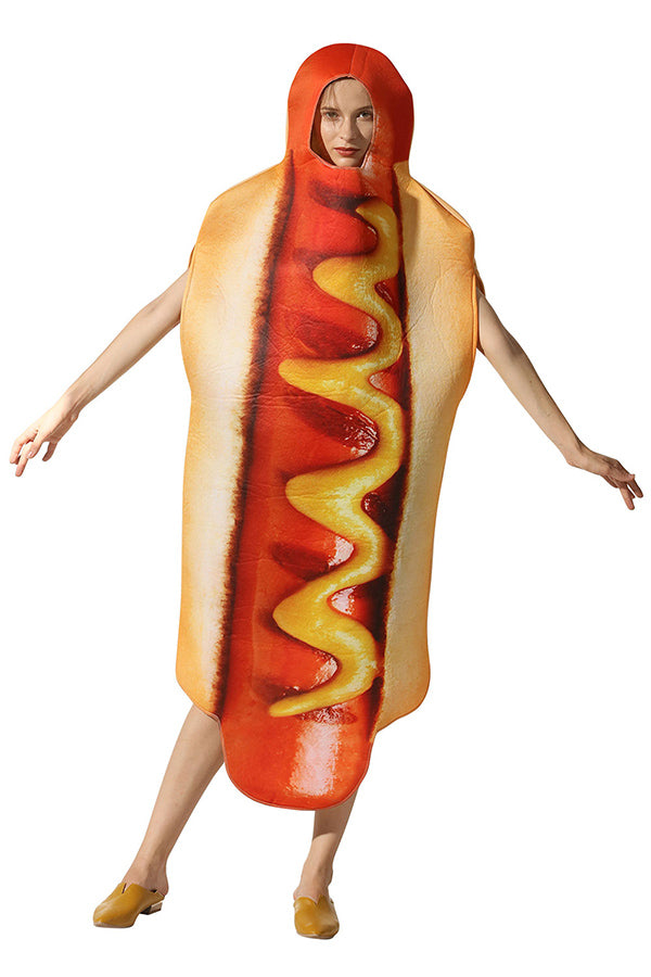 Womens Hot Dog Halloween Costume