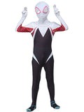 Spider Gwen Halloween Costume For Kids Bodycon Cosplay Jumpsuit