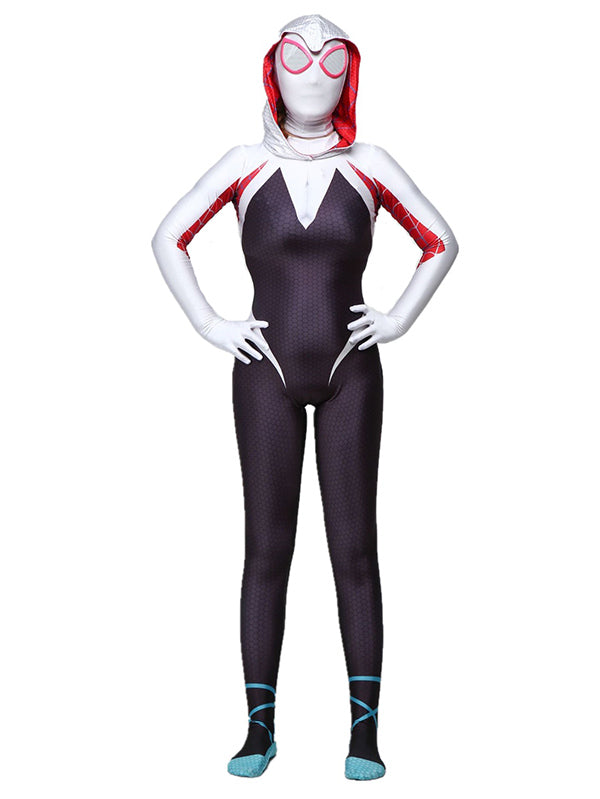 Family Spider Gwen Cosplay Halloween Costume For Women