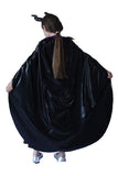 Maleficent Black Witch Halloween Costume For Kids Black