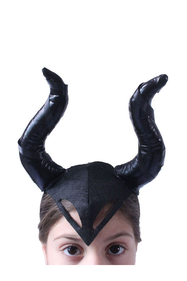 Maleficent Black Witch Halloween Costume For Kids Black