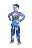 Optimus Prime Superhero Cosplay Halloween Costume Light Blue